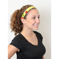 Petite | Belle of the Ball | Red, Yellow | 1 Inch Sweaty Bands Non Slip Headband