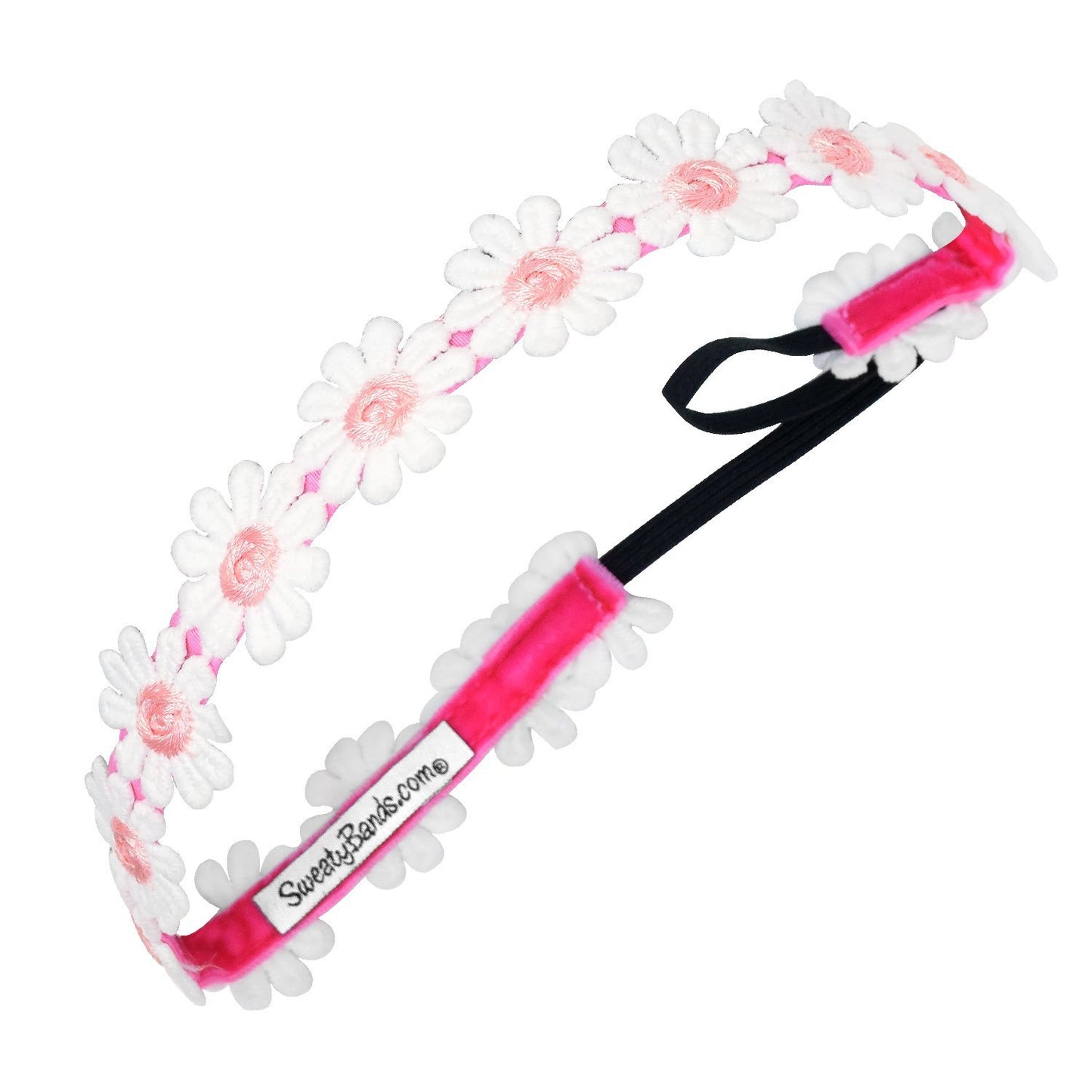 Daisy Chain | 3/8 Inch Sweaty Bands Non Slip Headband