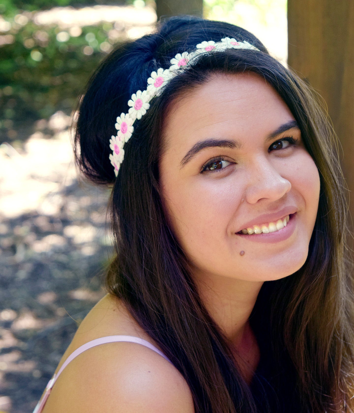 Daisy Chain | 3/8 Inch Sweaty Bands Non Slip Headband