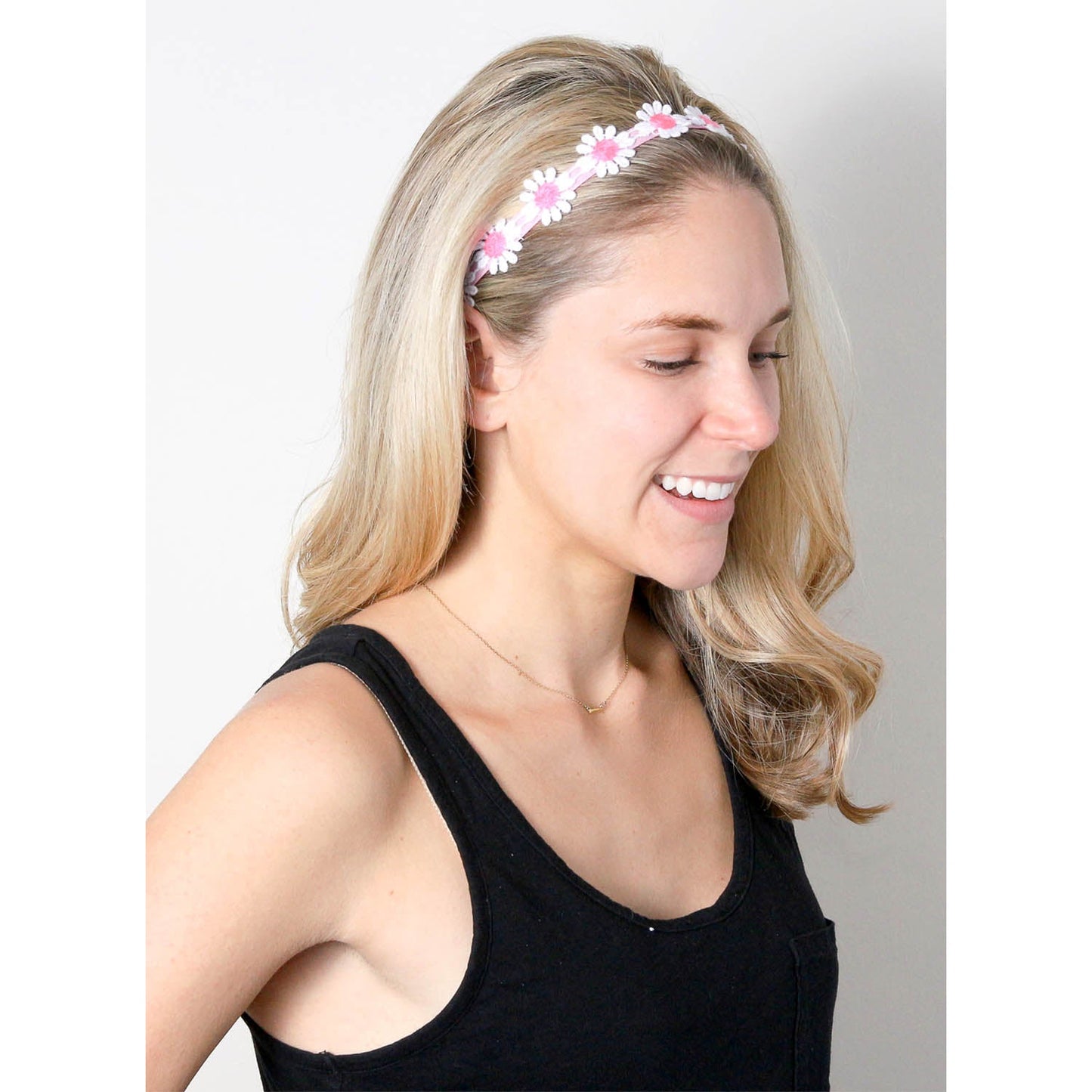Daisy Chain | 3/8 Inch Sweaty Bands Non Slip Headband