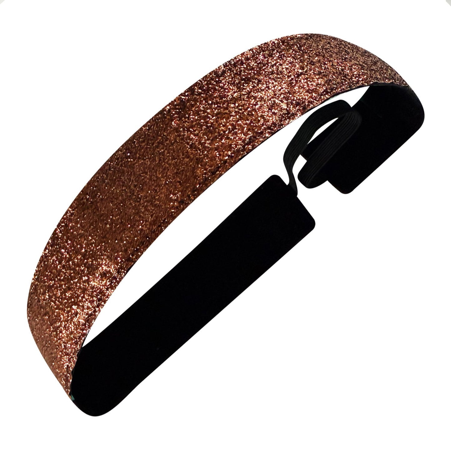 Metallic Shimmer | 1 Inch Sweaty Bands Non Slip Headband