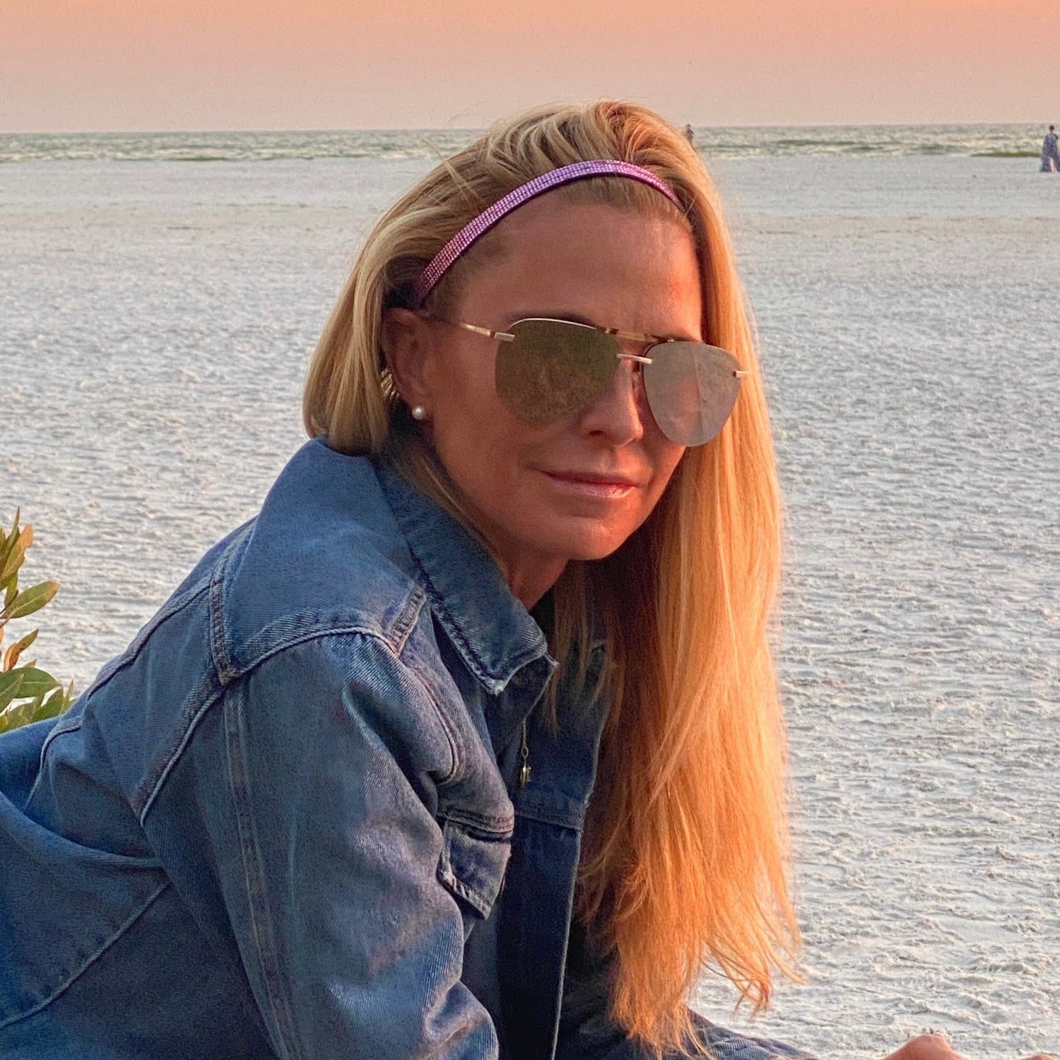 *Petite | Bling | Glitterati | 3/8 Inch Sweaty Bands Non Slip Headband