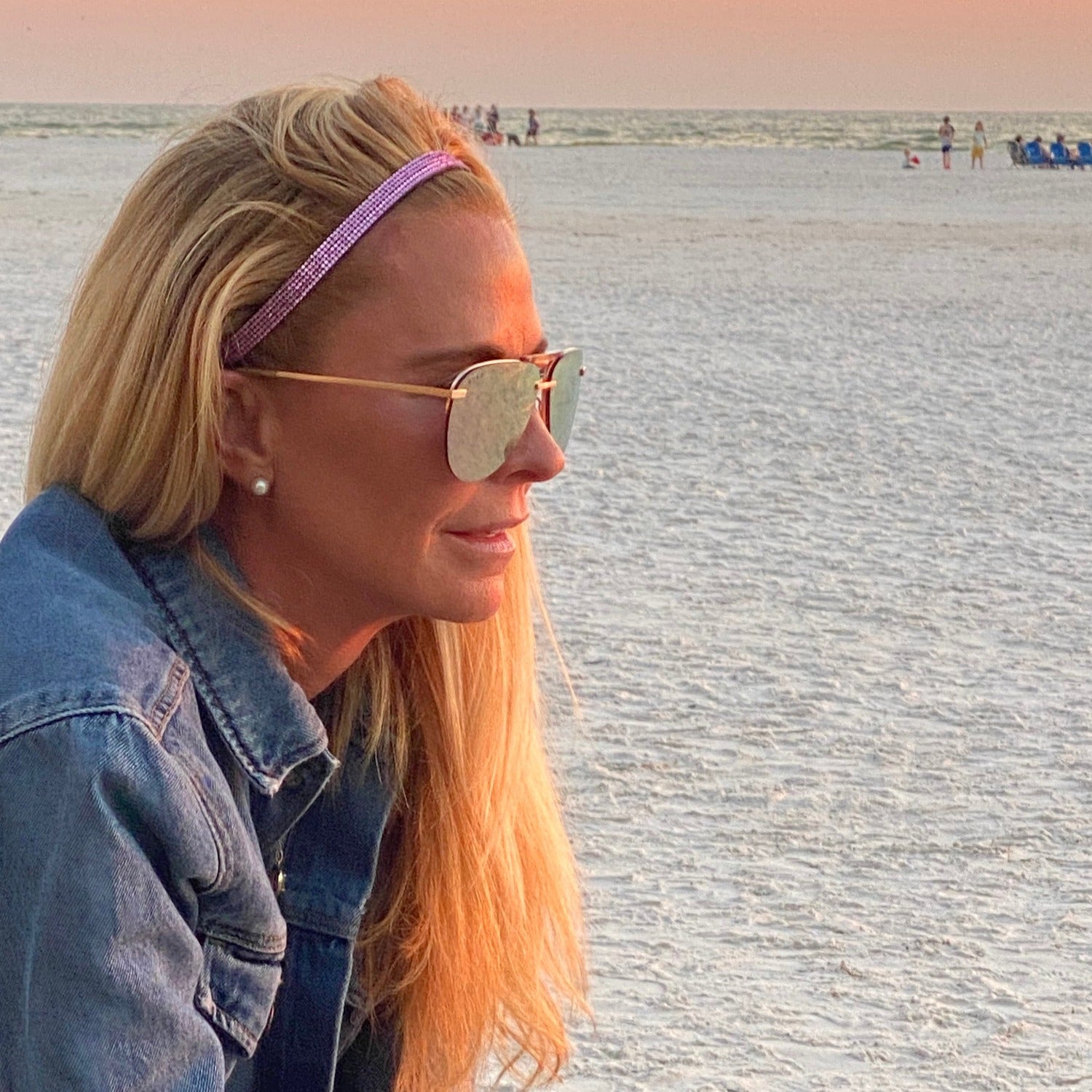 *Petite | Bling | Glitterati | 3/8 Inch Sweaty Bands Non Slip Headband