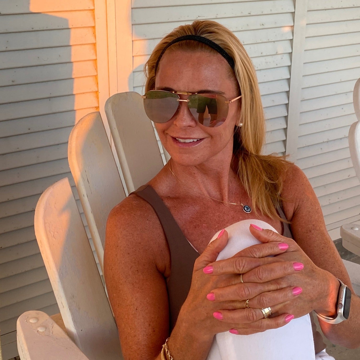 *Petite | Bling | Glitterati | 3/8 Inch Sweaty Bands Non Slip Headband