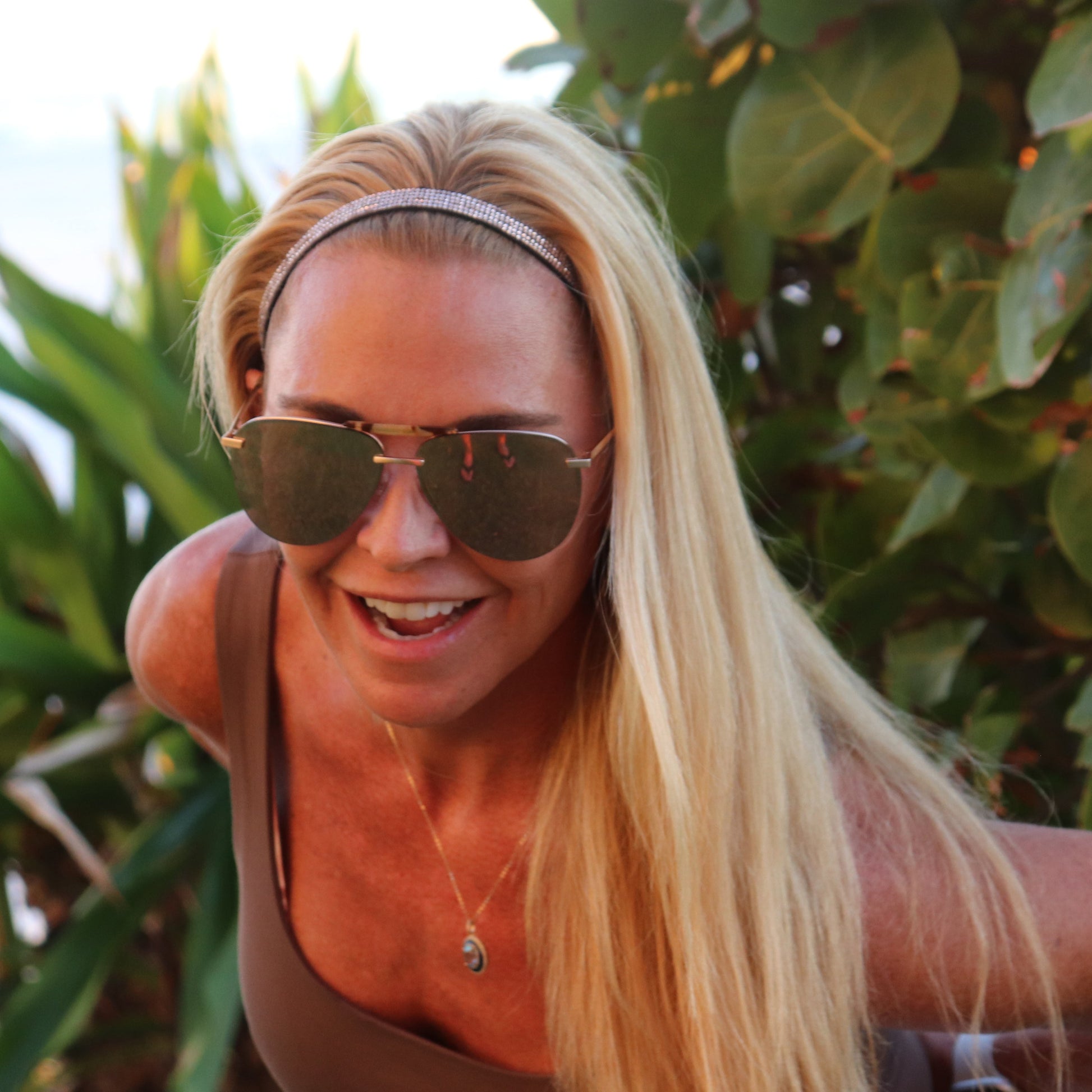 *Petite | Bling | Glitterati | 3/8 Inch Sweaty Bands Non Slip Headband