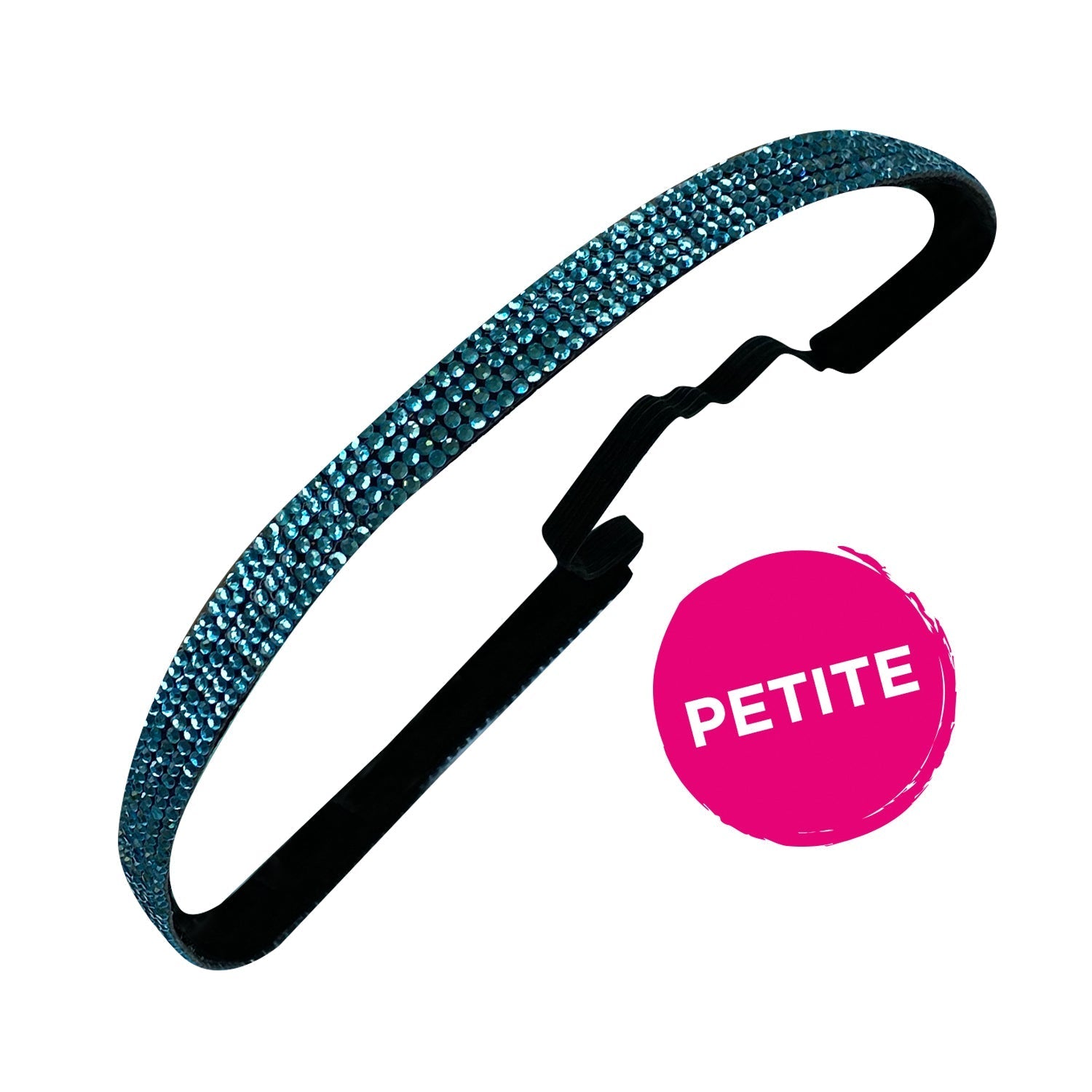 *Petite | Bling | Glitterati | 3/8 Inch Sweaty Bands Non Slip Headband