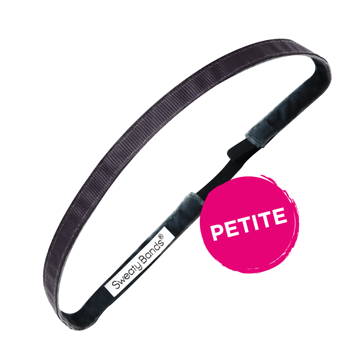 *Petite | Rock Solid | 3/8 Inch Sweaty Bands Non Slip Headband