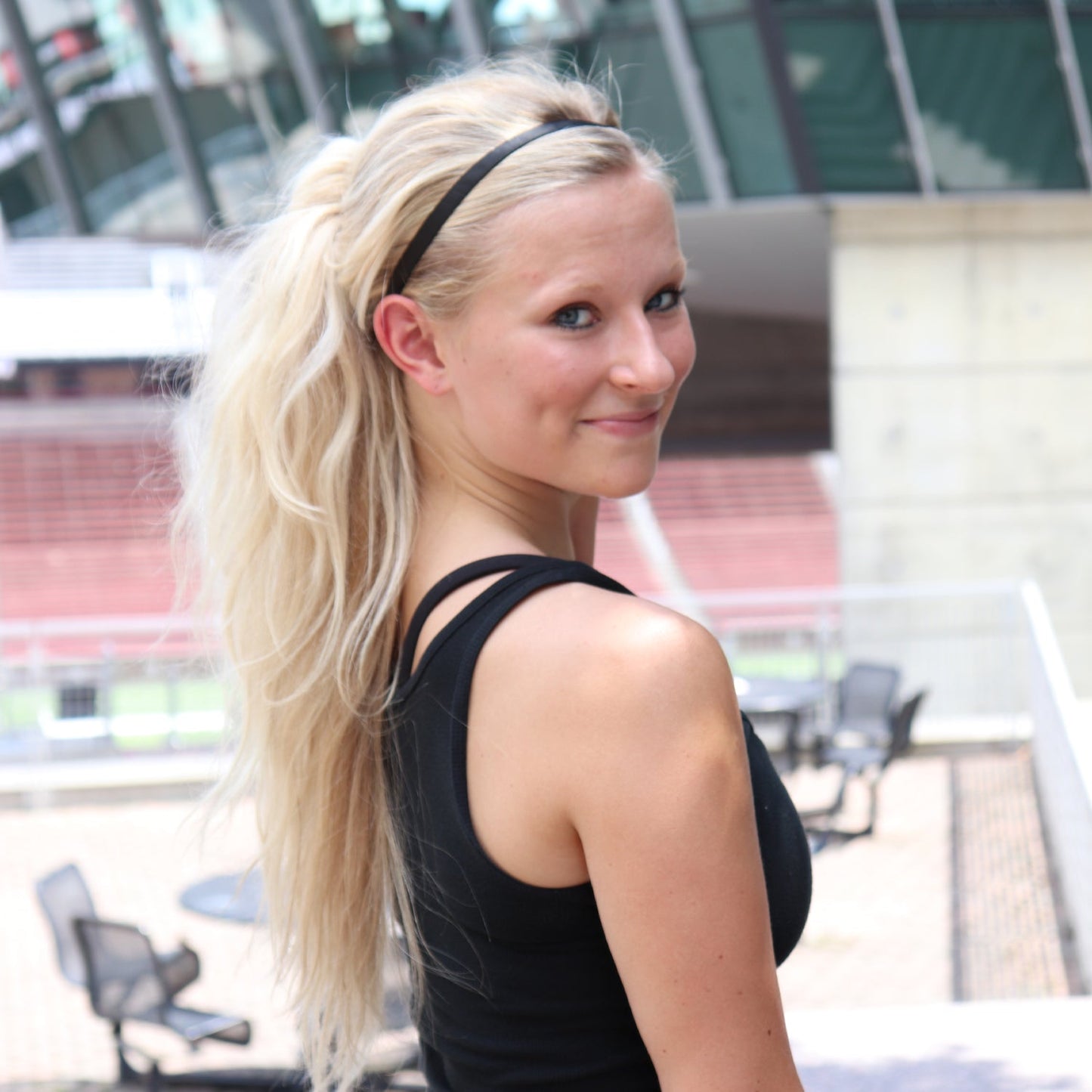 *Petite | Rock Solid | 3/8 Inch Sweaty Bands Non Slip Headband