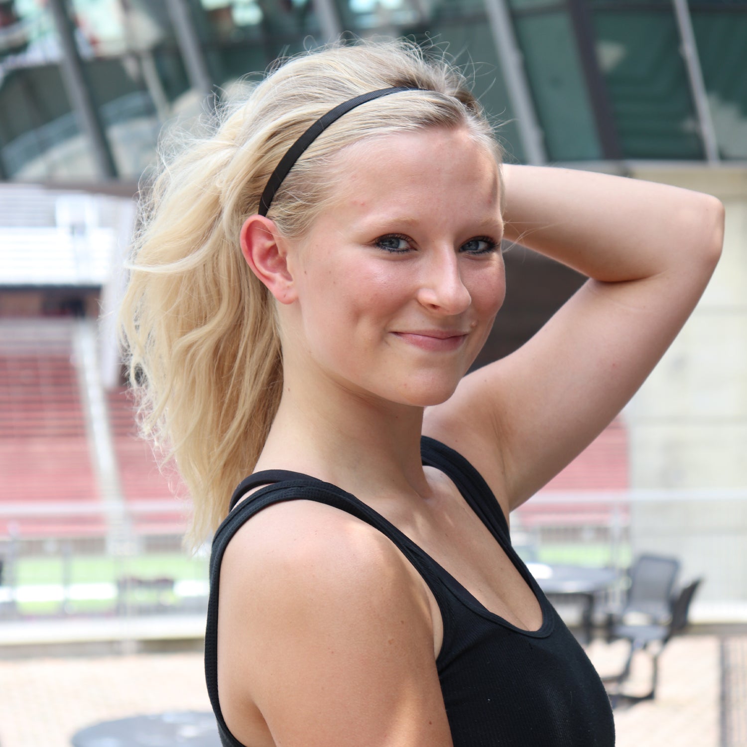 *Petite | Rock Solid | 3/8 Inch Sweaty Bands Non Slip Headband