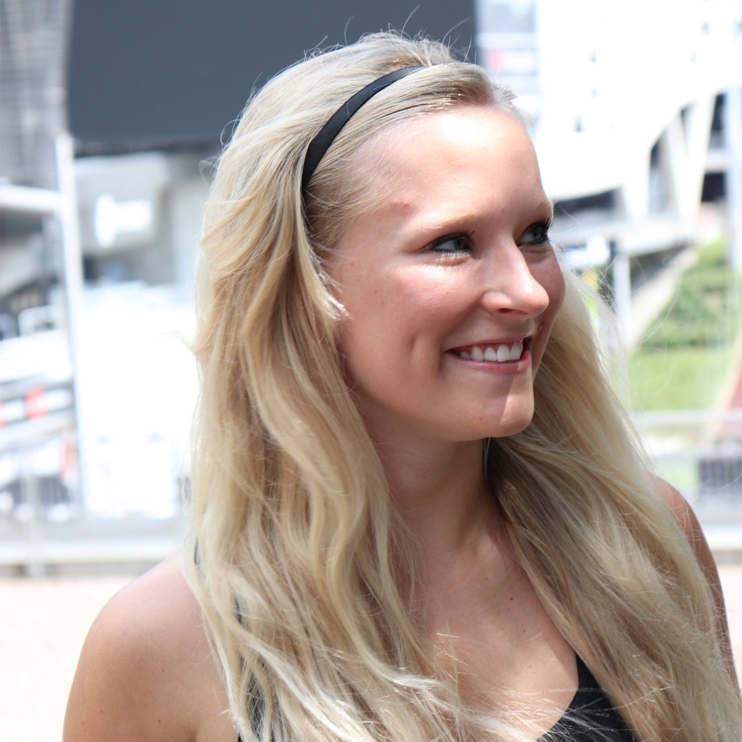 *Petite | Rock Solid | 3/8 Inch Sweaty Bands Non Slip Headband