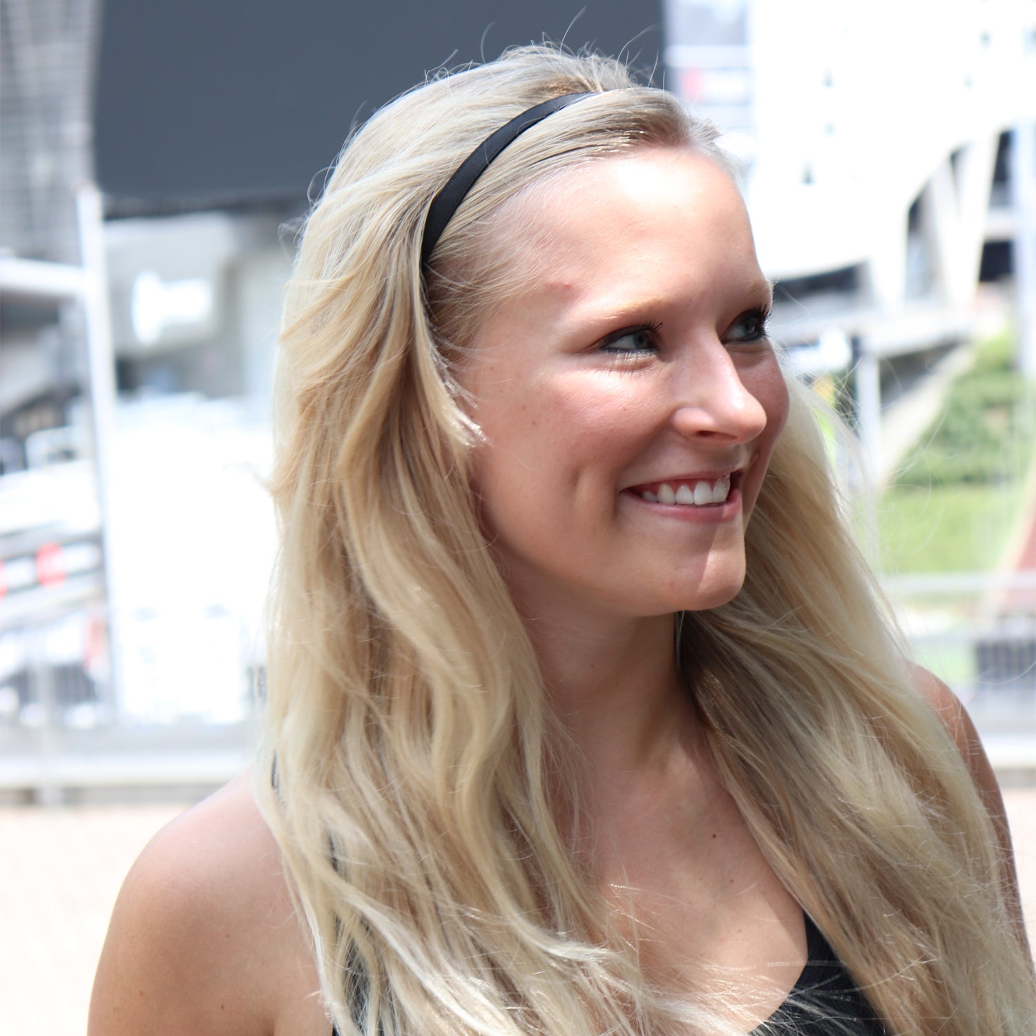 *Petite | Rock Solid | 3/8 Inch Sweaty Bands Non Slip Headband