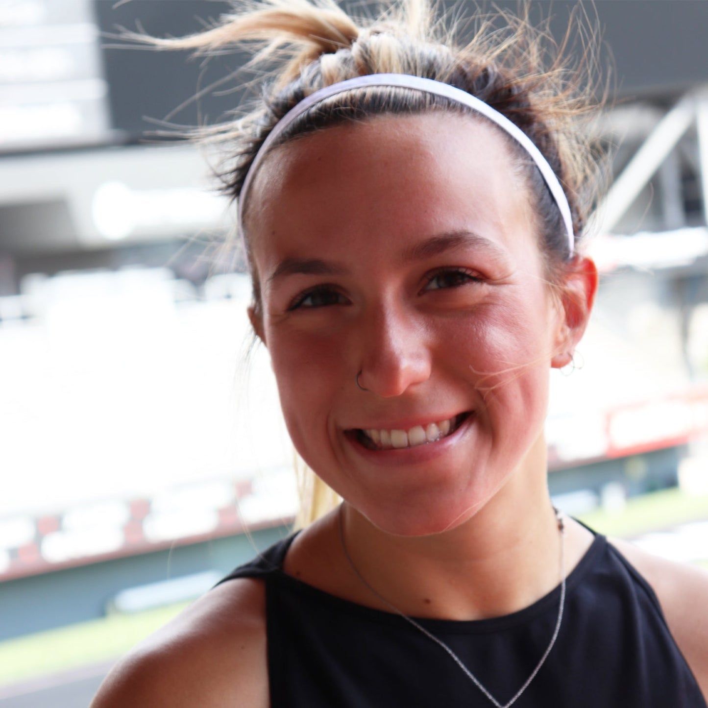 *Petite | Rock Solid | 3/8 Inch Sweaty Bands Non Slip Headband