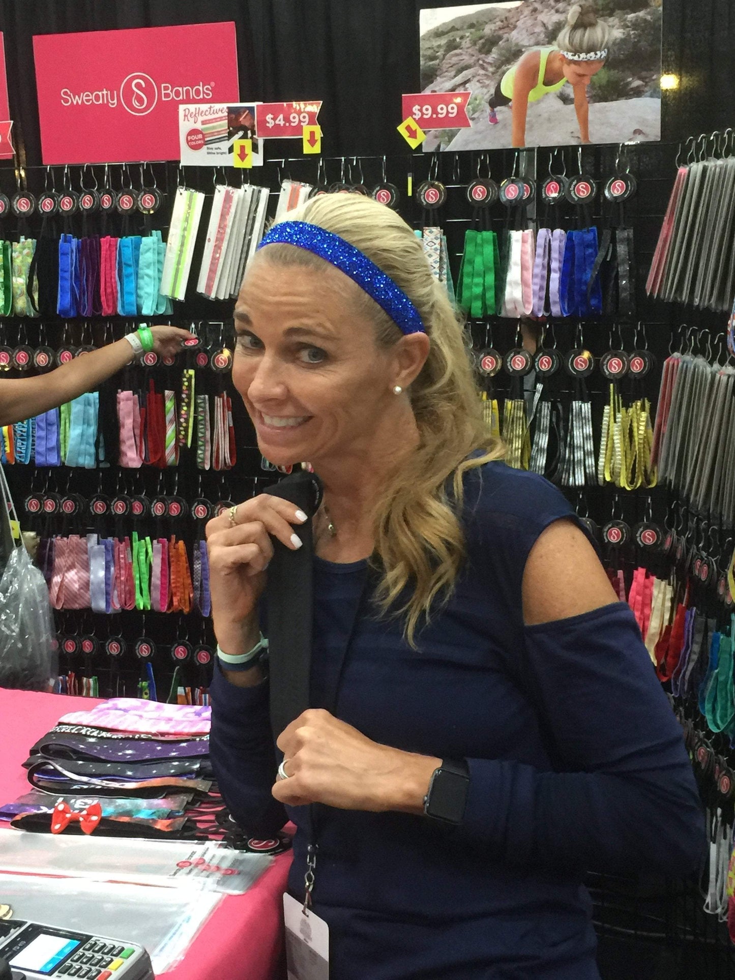 *Petite | Viva Diva | 1 Inch Sweaty Bands Non Slip Headband