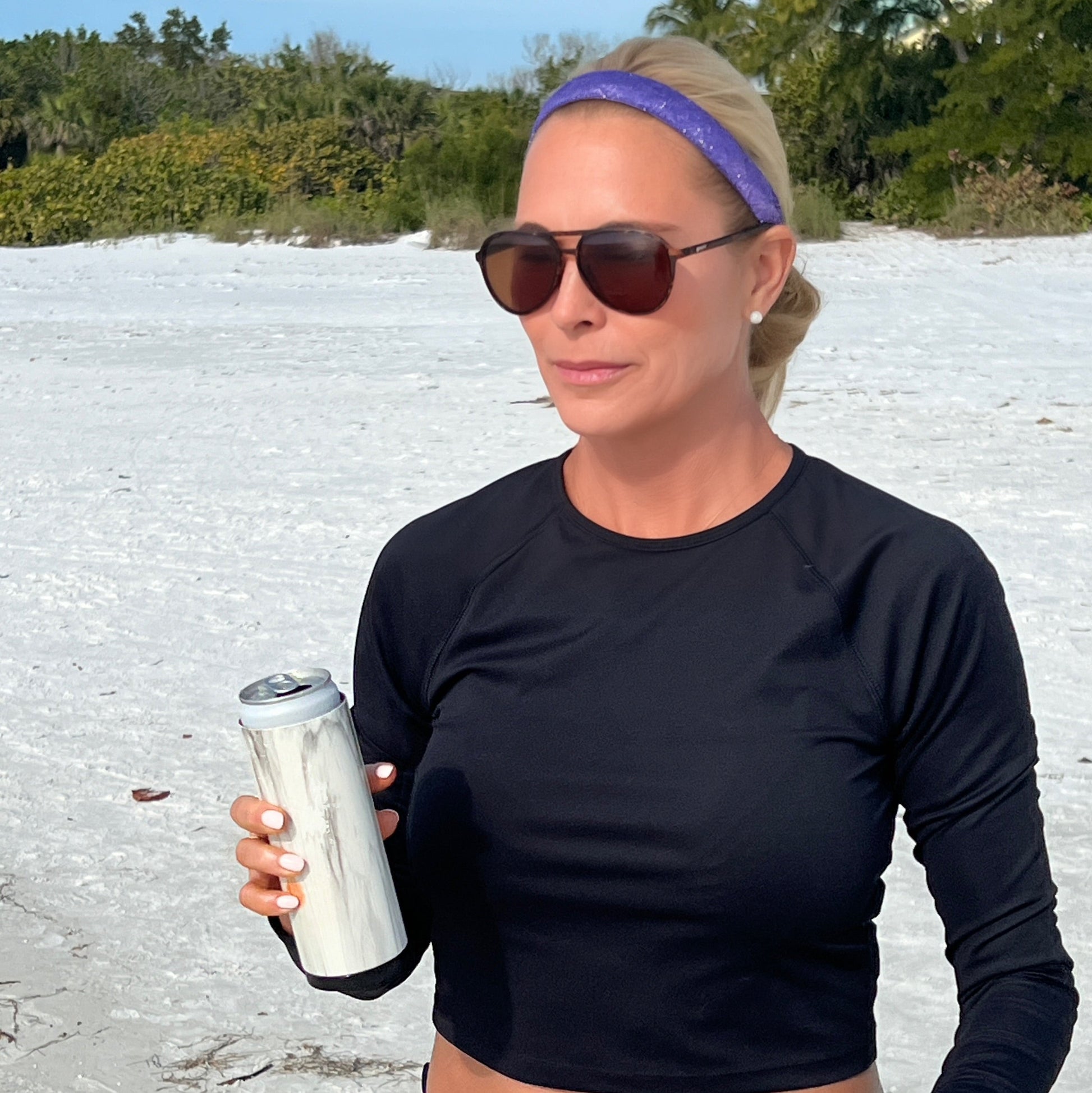 *Petite | Viva Diva | 1 Inch Sweaty Bands Non Slip Headband