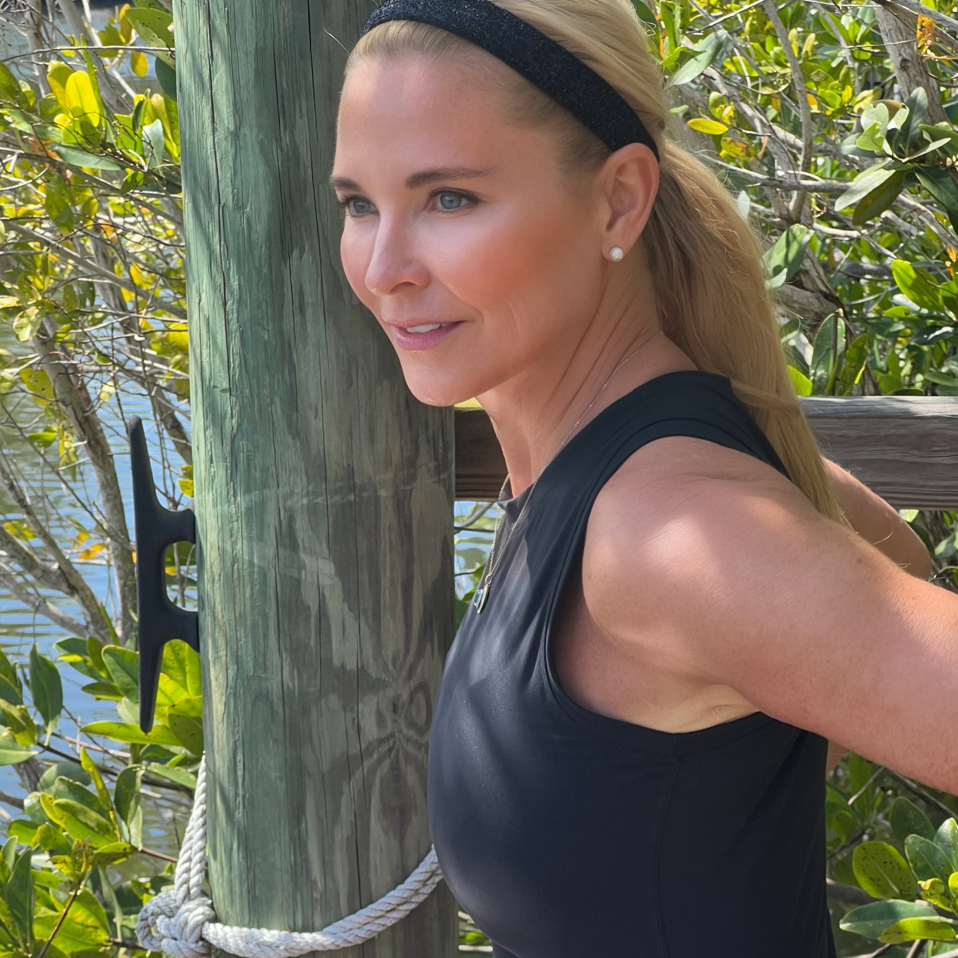 *Petite | Viva Diva | 1 Inch Sweaty Bands Non Slip Headband