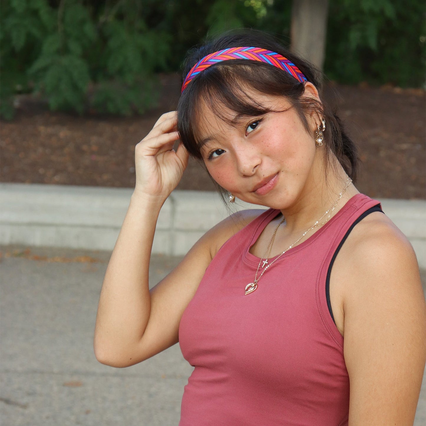 Sick and Twisted | 1 Inch Sweaty Bands Non Slip Headband