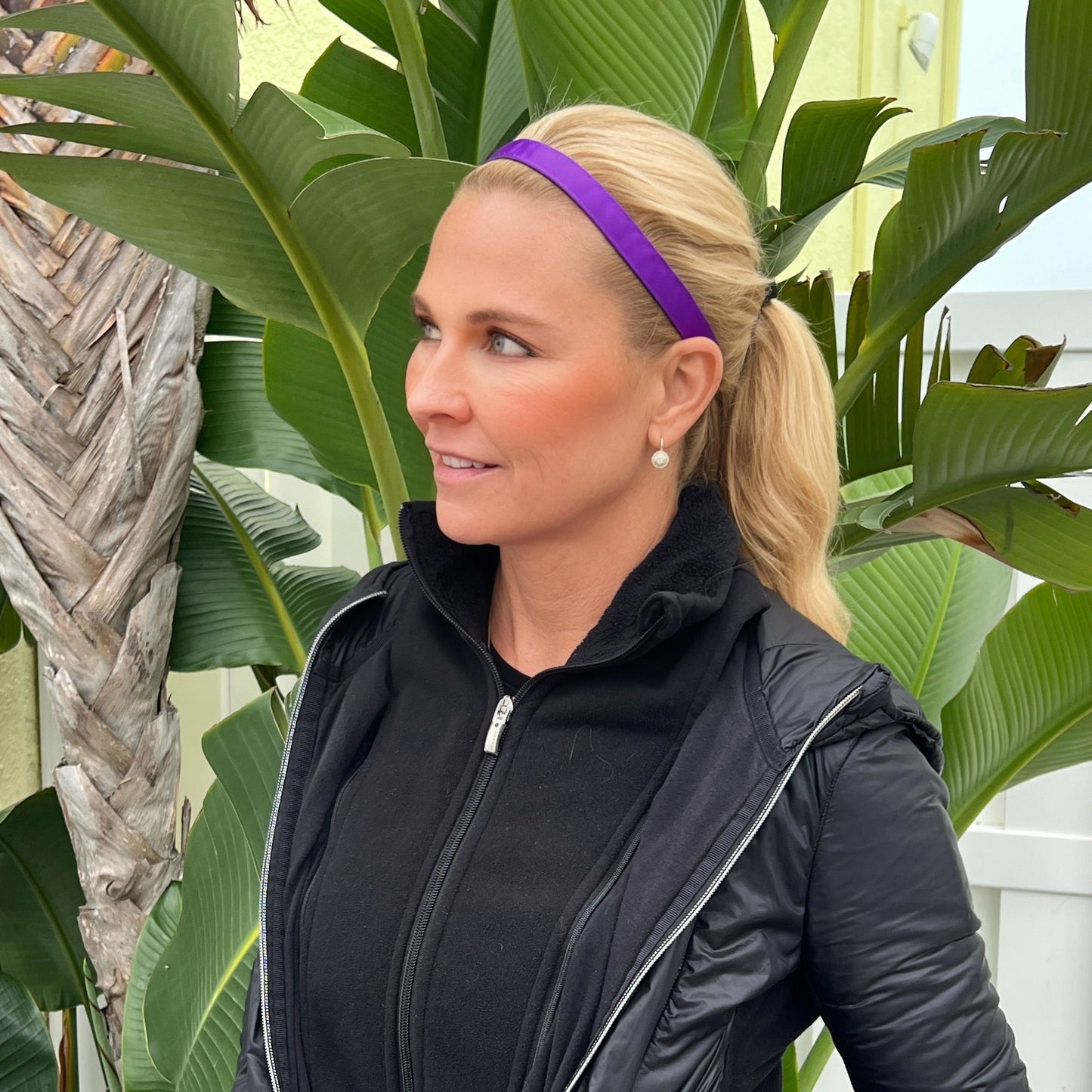 *Simply Satin | 5/8 Inch Sweaty Bands Non Slip Headband