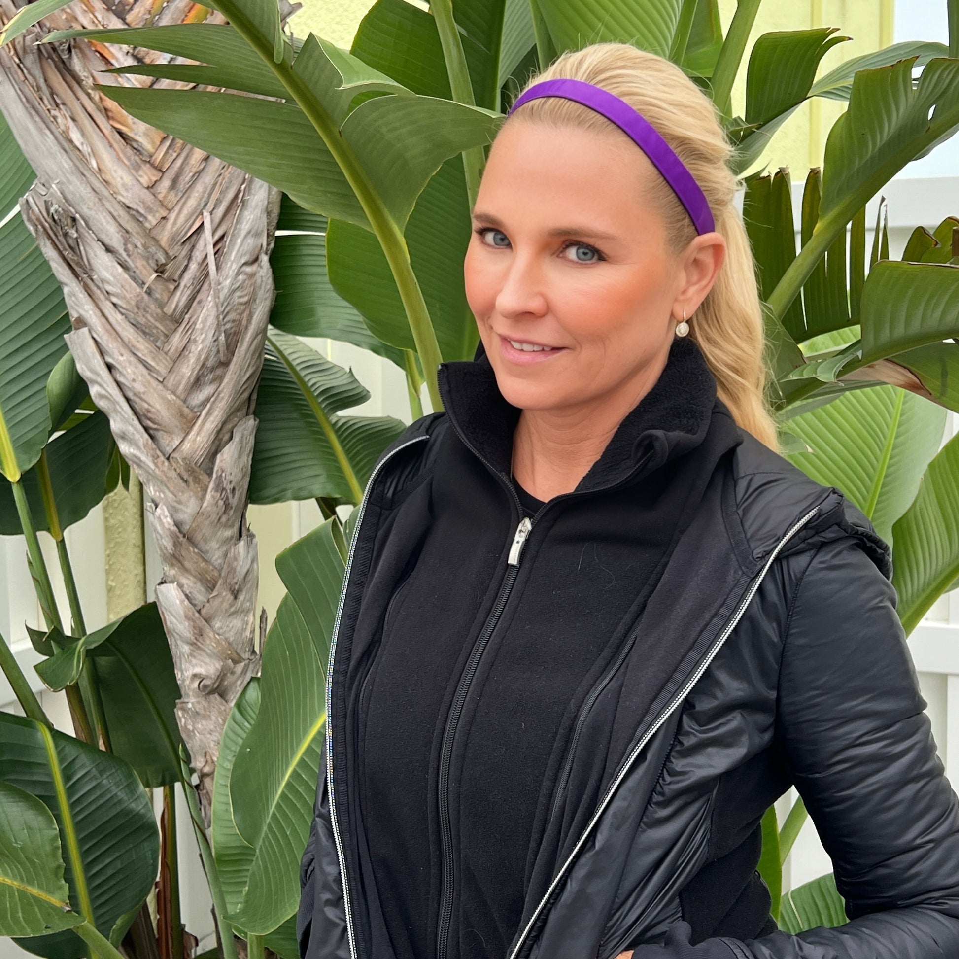 *Simply Satin | 5/8 Inch Sweaty Bands Non Slip Headband