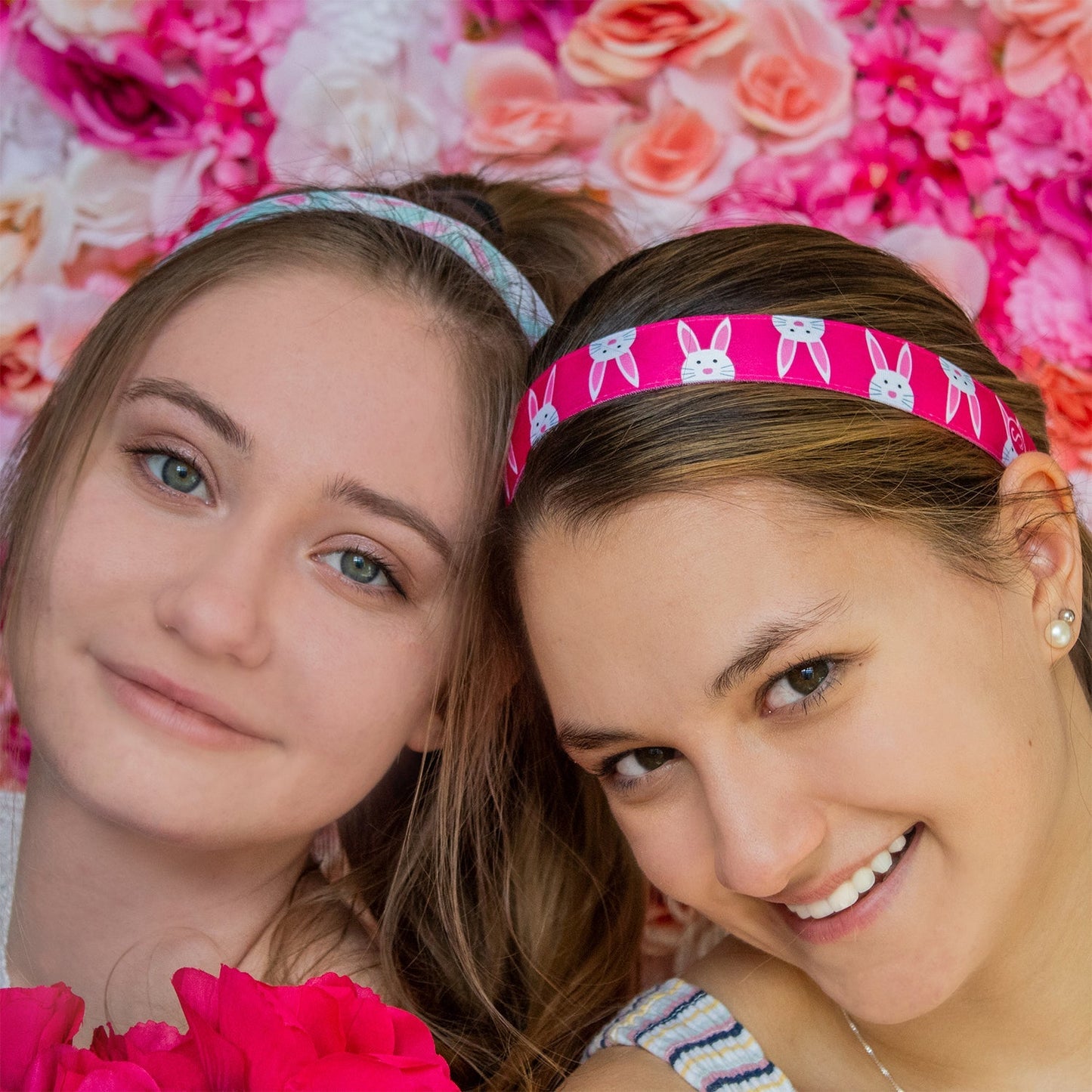 Easter | Hop To It | Pink | 1 Inch Sweaty Bands Non Slip Headband