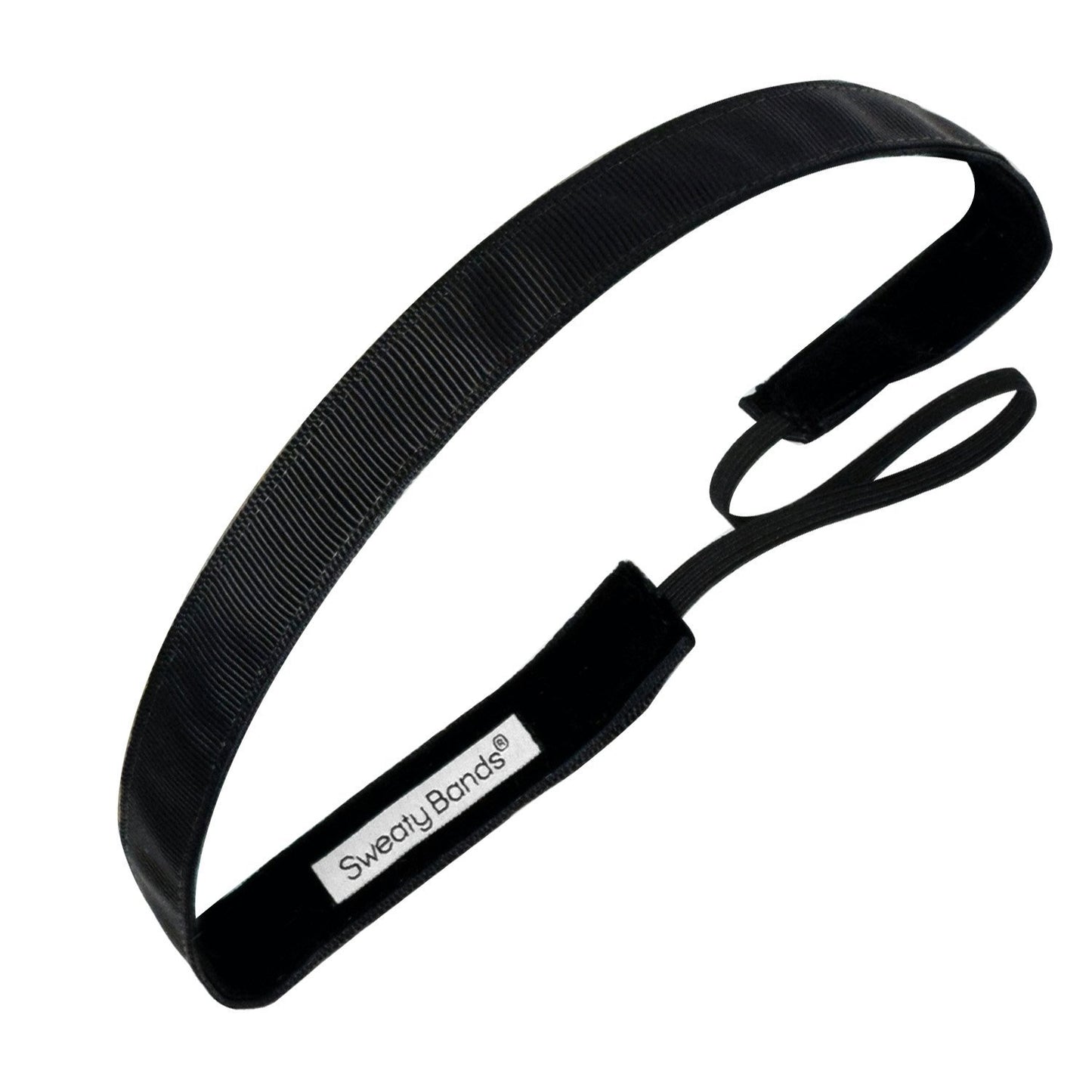 Gift Pack Paparazzi Black, Rock Solid Black Sweaty Bands Non Slip Headband
