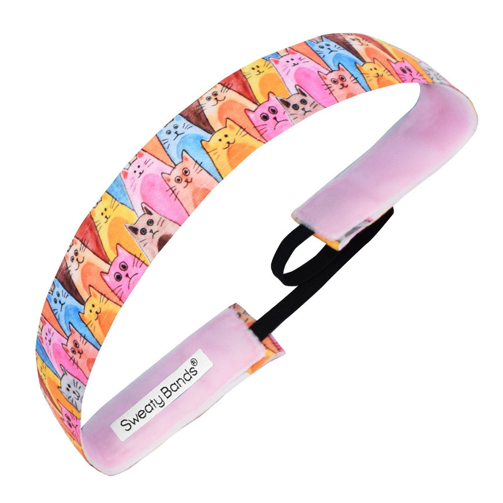 Smitten Kitten Cat Sweaty Band No Slip Velvet Lined Headbands