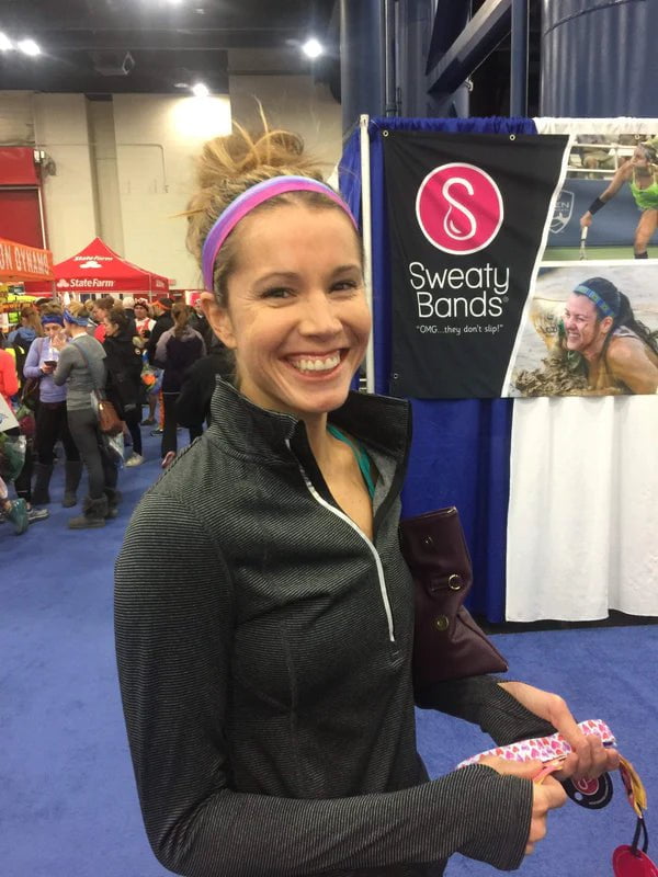 Watercolors Sweaty Bands Non Slip Headband