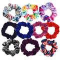 10 Pack | Mini Scrunchies Sweaty Bands Non Slip Headband