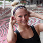 2 Pack | Confetti Multi, Wicked  Solid Black | 1.5 Inch Sweaty Bands Non Slip Headband