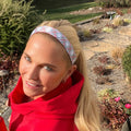 2 Pack | Holiday | Sleigh All Day | Plaid About You | 1 Inch Sweaty Bands Non Slip Headband