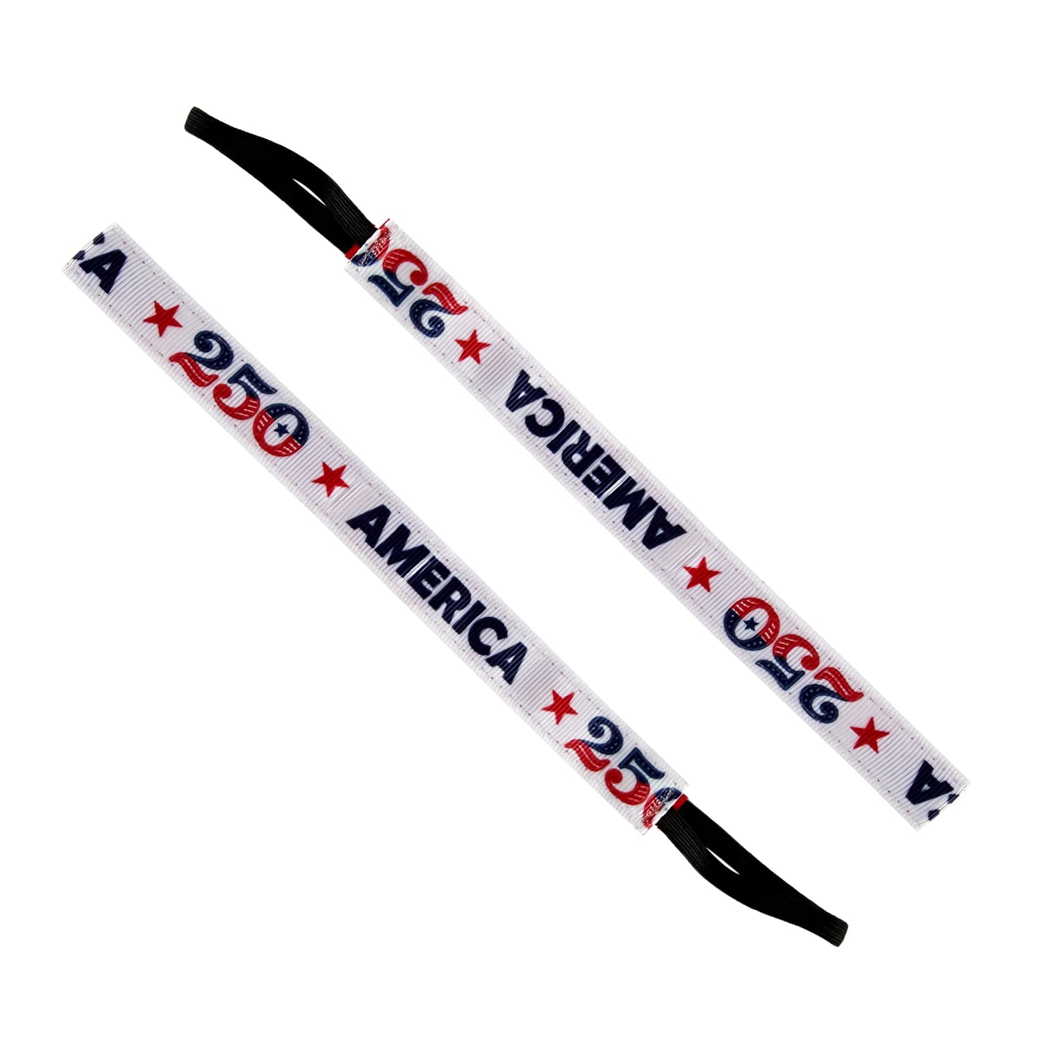 250 Reasons to Celebrate | Red, White, Blue | 5/8 Inch Sweaty Bands Non Slip Headband