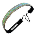 3 Pack | Jewel Junkie | Keep Growing | Metallic Hair Ties Brights Sweaty Bands Non Slip Headband