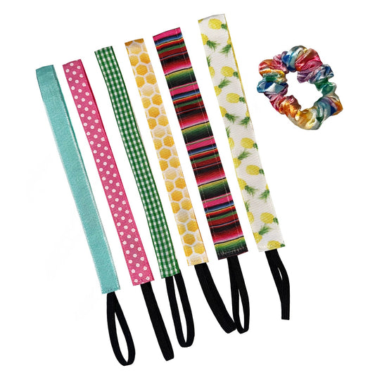 6 Pack | June 2025 Sweaty Bands Non Slip Headband