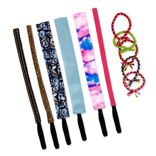 6 Pack | May 2025 Sweaty Bands Non Slip Headband