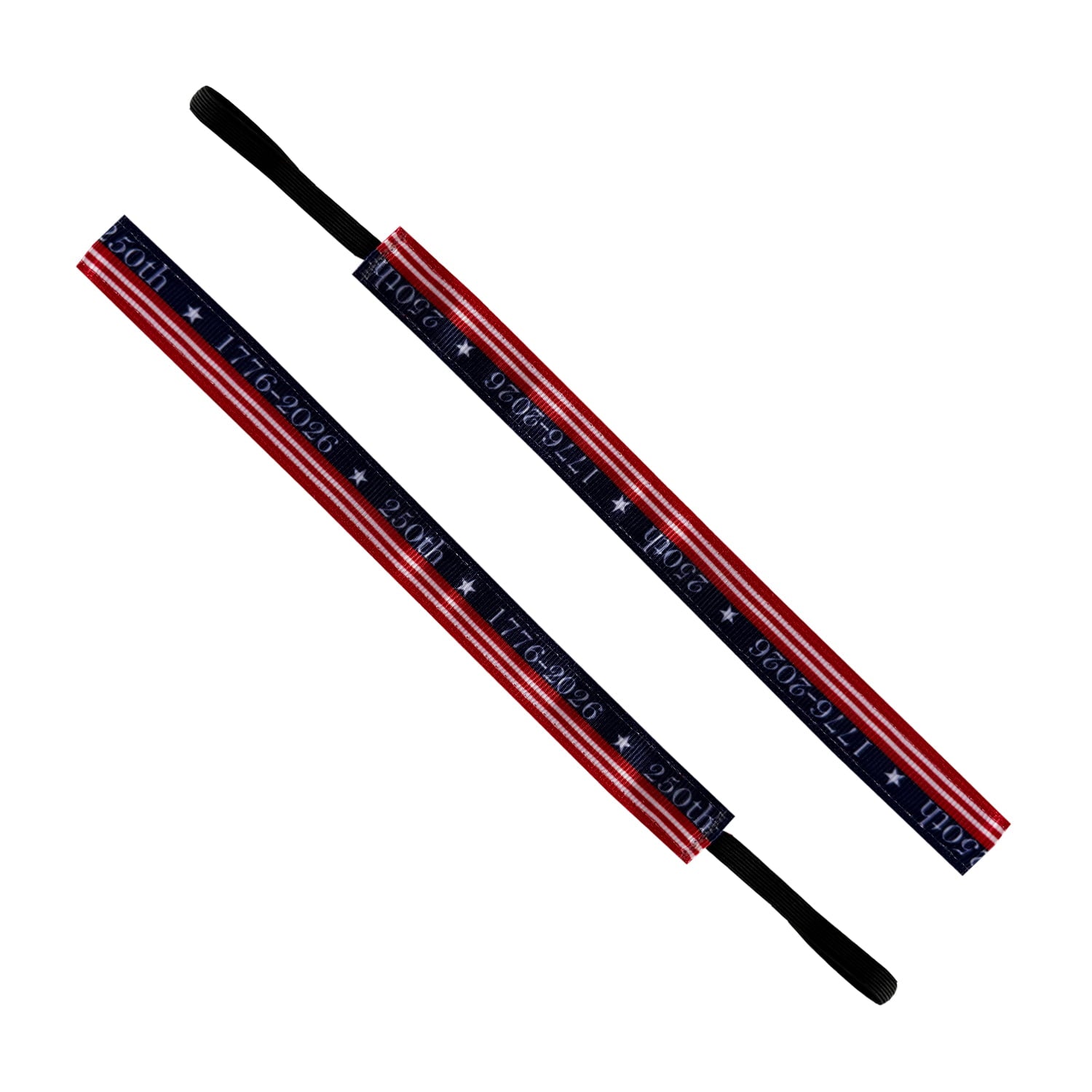 America's Milestone 1776 - 2026 | Blue, White, Red | 5/8 Inch Sweaty Bands Non Slip Headband