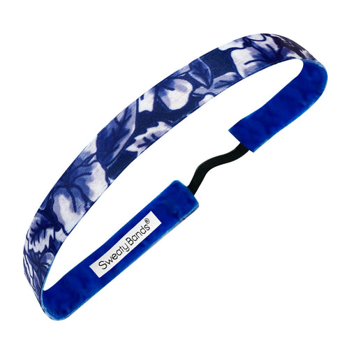 Annual Checkup | Blue | 5/8 Inch Sweaty Bands Non Slip Headband