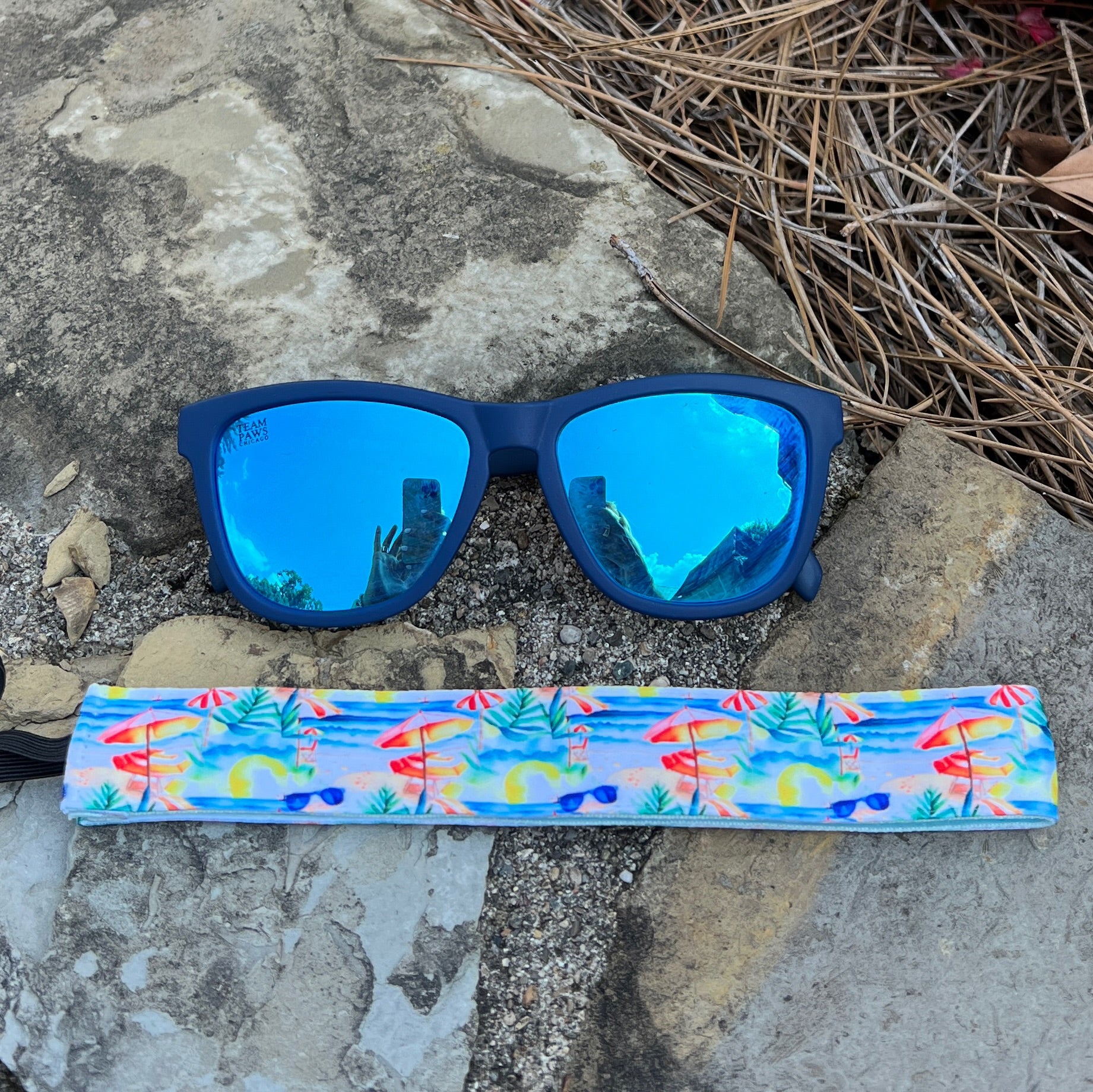 Beach Babe | Multi | 1 Inch Sweaty Bands Non Slip Headband