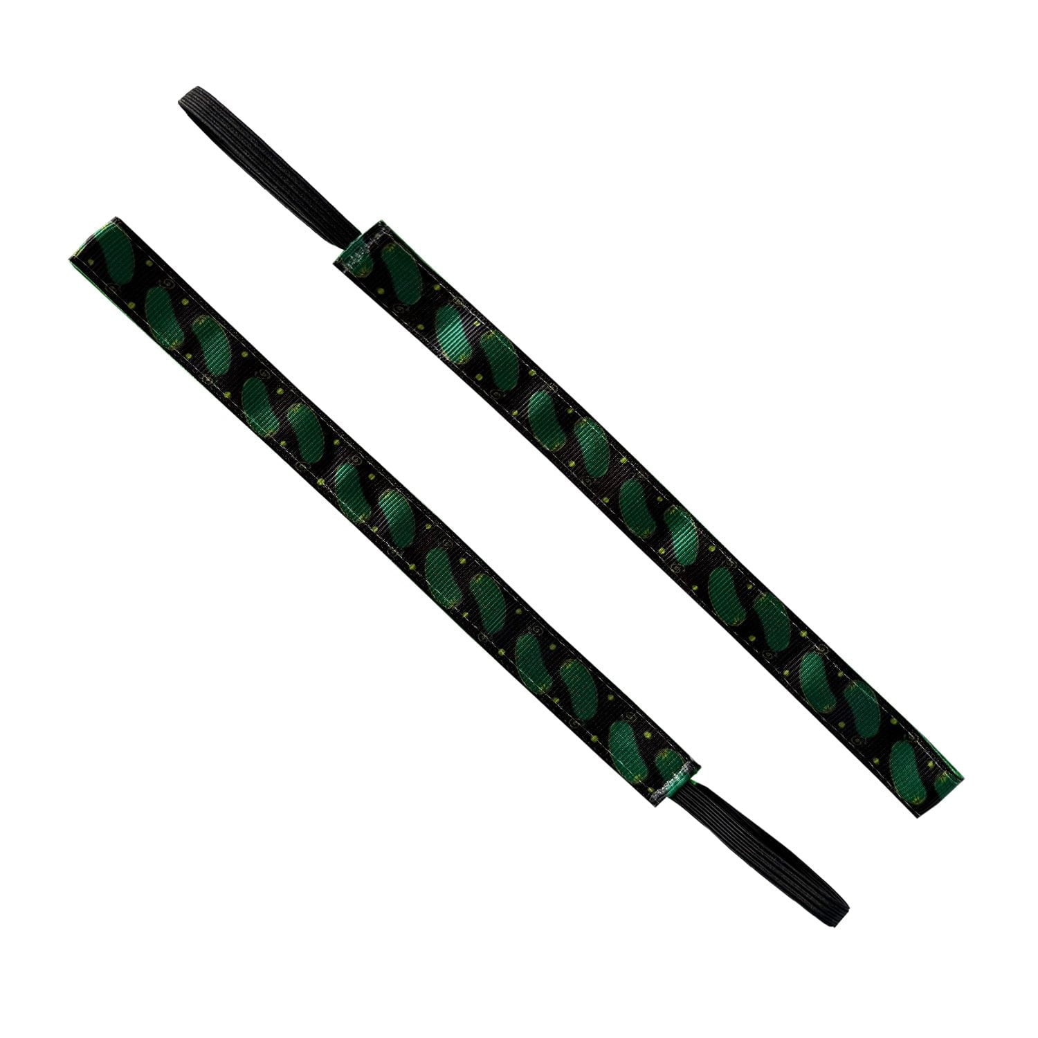 Big Dill Energy | Black, Green | 5/8 Inch Sweaty Bands Non Slip Headband