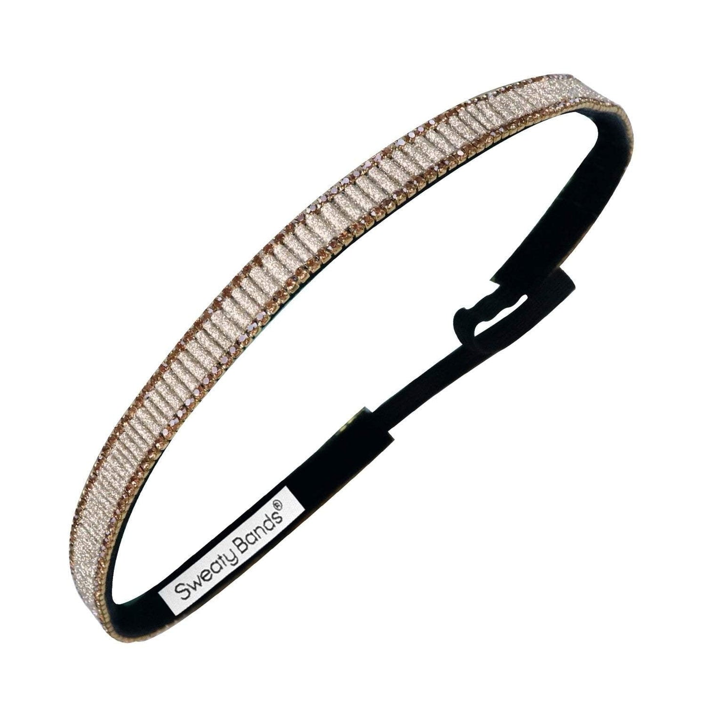 *Bling | Bling It On | 3/8 Inch Sweaty Bands Non Slip Headband