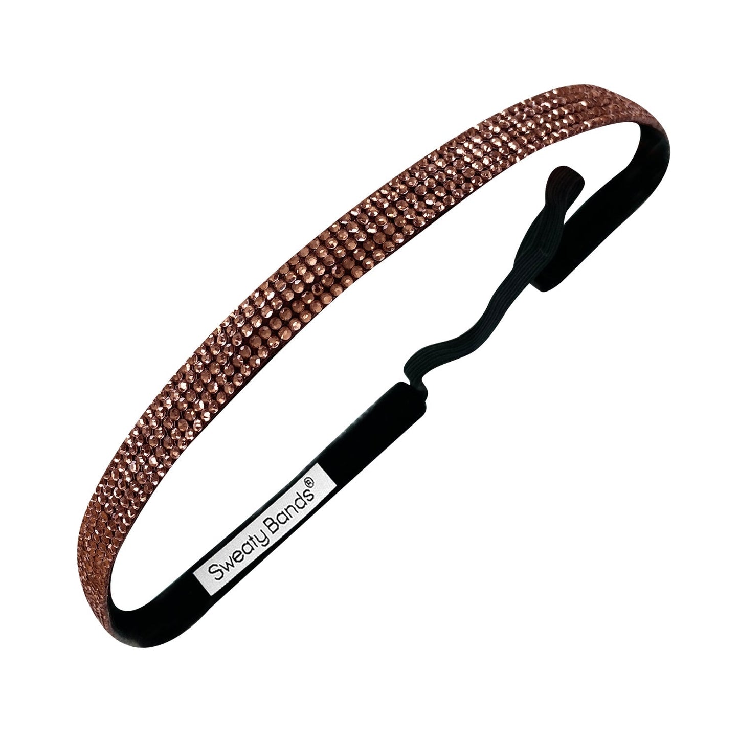 *Bling | Glitterati | 3/8 Inch Sweaty Bands Non Slip Headband