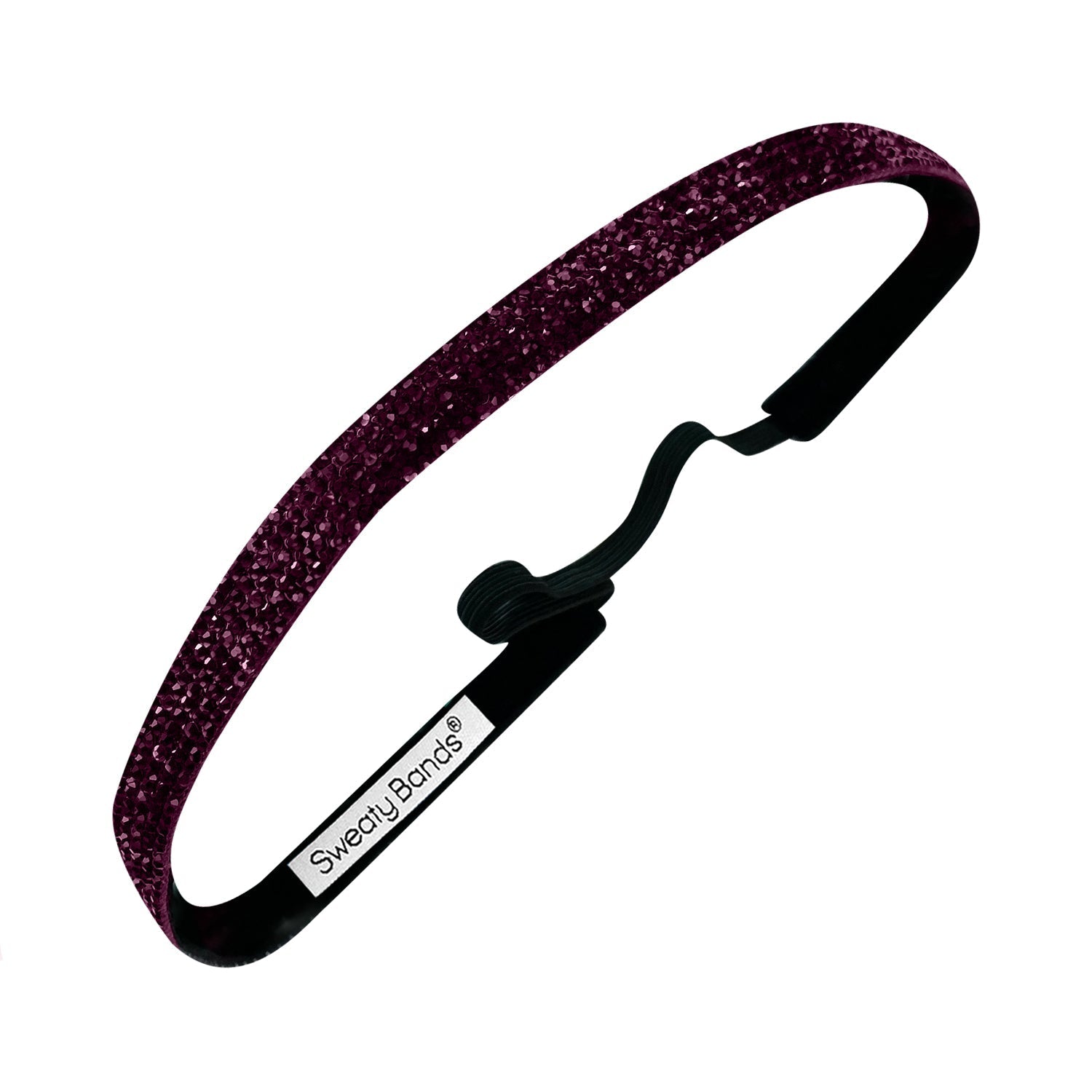 *Bling | Glitterati | 3/8 Inch Sweaty Bands Non Slip Headband