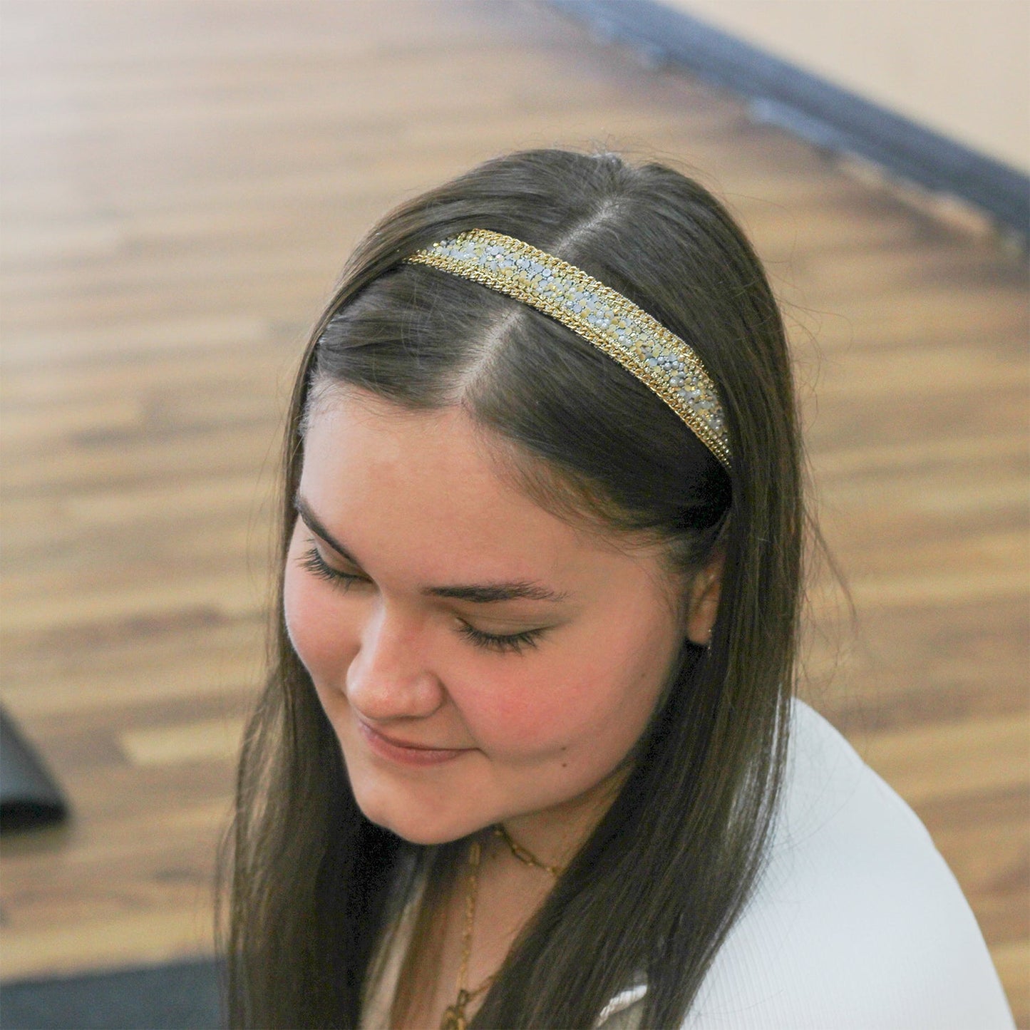 *Bling | Jewel Junkie | 7/8 Inch Sweaty Bands Non Slip Headband