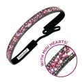 Bling | Pretty in Pink | 5/8 Inch Sweaty Bands Non Slip Headband