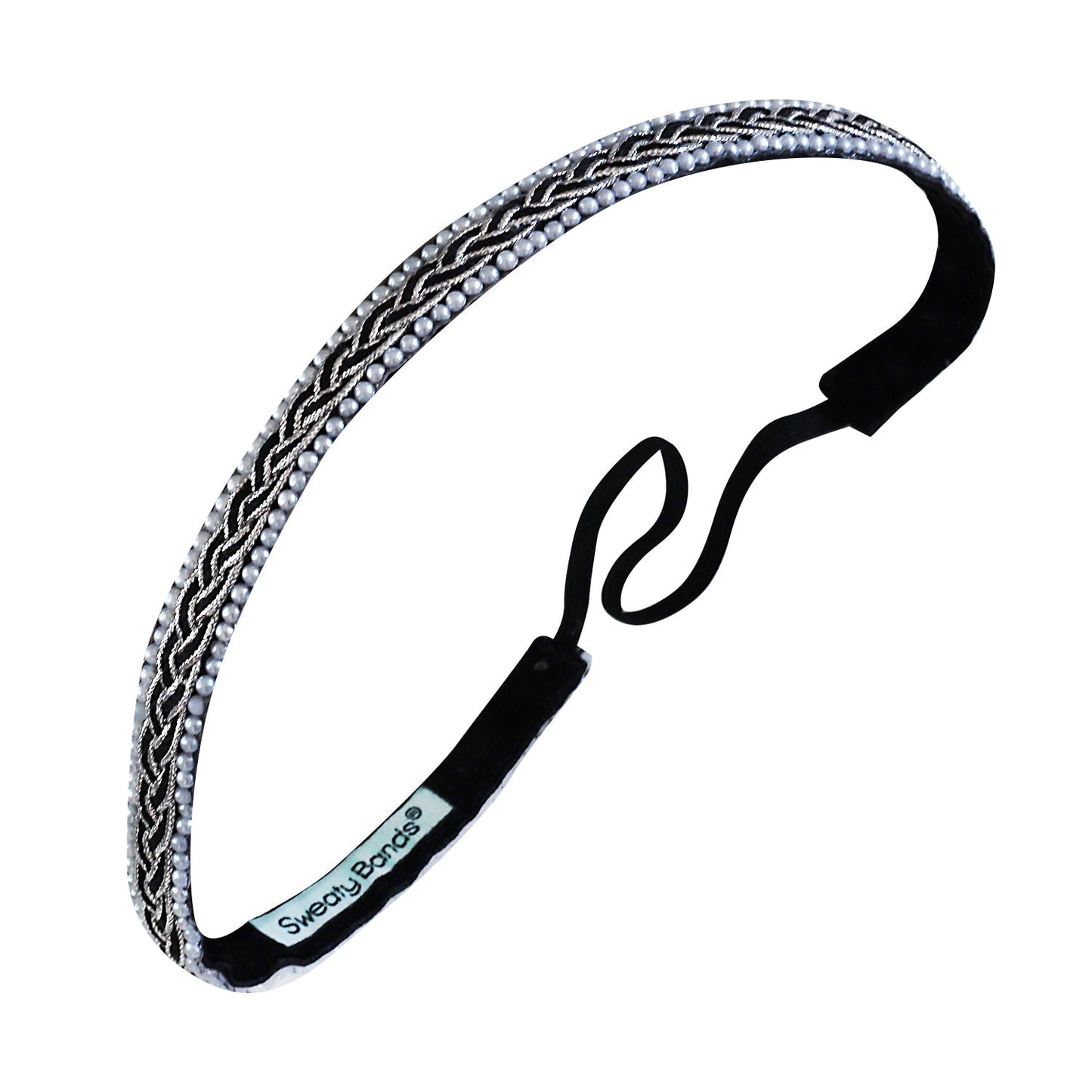 *Bling | Twisted | 1/2 Inch Sweaty Bands Non Slip Headband