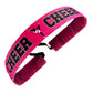 Born to Cheer Cheerleading | Pink, Black | 1 Inch Sweaty Bands Non Slip Headband