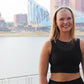 Catch Me if You Can | Tan, Black | 1 Inch Sweaty Bands Non Slip Headband