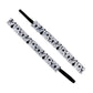 Cats on the Prowl | White, Black | 1 Inch Sweaty Bands Non Slip Headband