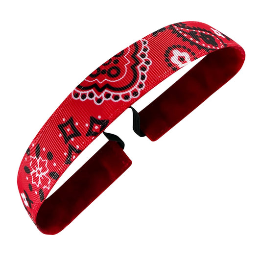 Cowgirl Cool Bandana | 1 Inch Sweaty Bands Non Slip Headband
