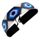 Desert Sapphire | White, Blue | 1.5 Inch Sweaty Bands Non Slip Headband