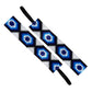 Desert Sapphire | White, Blue | 1.5 Inch Sweaty Bands Non Slip Headband