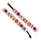 Diamond Darling Softball | White, Pink, Yellow | 1 Inch Sweaty Bands Non Slip Headband